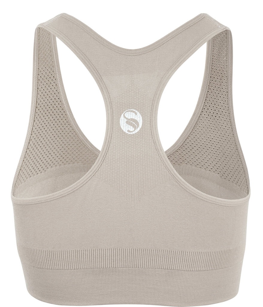 Sporta krūšturis sievietēm Stark Soul® seamless microfiber sport bustier 5119, smilškrāsas цена и информация | Sporta apģērbs sievietēm | 220.lv