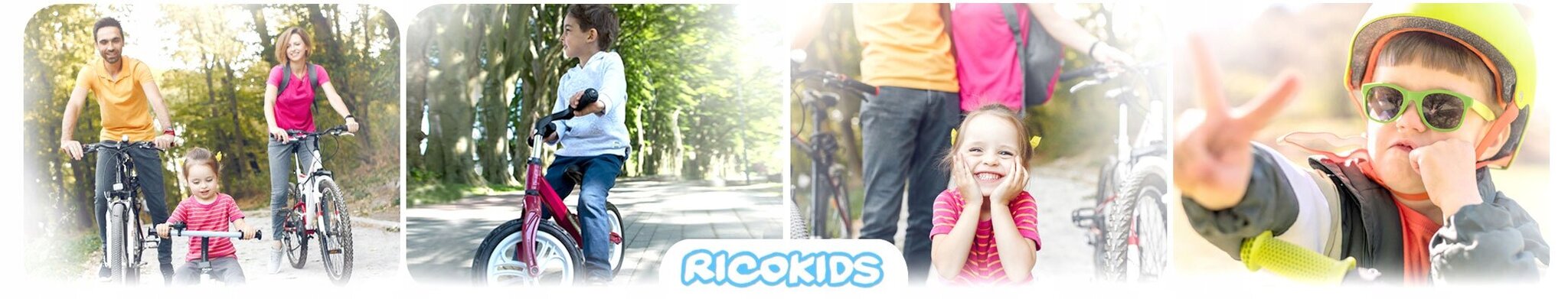Līdzsvara velosipēds Ricokids RC-615 cena un informācija | Balansa velosipēdi | 220.lv