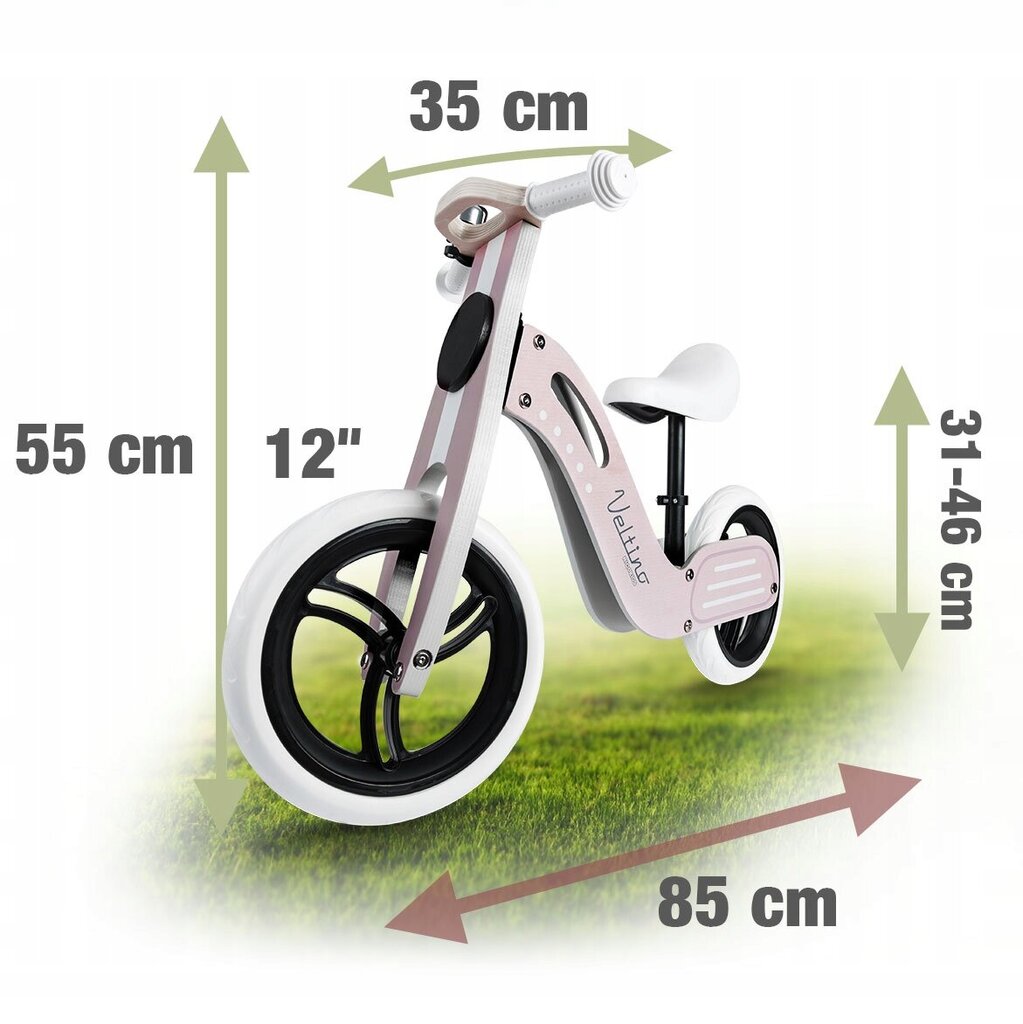 Līdzsvara velosipēds Ricokids RC-619 цена и информация | Balansa velosipēdi | 220.lv