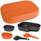 Tūrisma piederumu komplekts Camp-A-Box Duo Lights, oranžs, 19x13x5 cm cena un informācija | Ugunskura katli, trauki un galda piederumi  | 220.lv