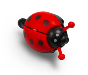 Velosipēdu zvans Alinco Ladybird, sarkans cena un informācija | Velosipēdu zvaniņi, signāli | 220.lv