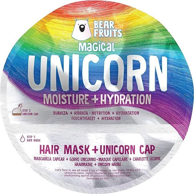 Matu maska Bear Fruits Unicorn Moisture, 20 ml cena un informācija | Matu uzlabošanai | 220.lv