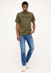 Mustang vīriešu t-krekls, olīvu zaļas krāsas cena un informācija | Vīriešu T-krekli | 220.lv