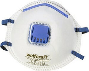 Aizsardzības maska Wolfcraft 4840000 cena un informācija | Galvas aizsargi | 220.lv