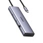 Parveidotājs Ugreen CM498 USB-C to 2xUSB-A + USB-C + HDMI + SD/TF + PD pelēks цена и информация | Adapteri un USB centrmezgli | 220.lv