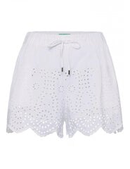 Женские шорты United Colors of Benetton, белые, 43MCD9009 BEN цена и информация | Шорты женские Only | 220.lv