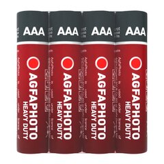 AgfaPhoto Elements Heavy Duty AAA 4 шт. цена и информация | Батарейки | 220.lv