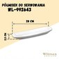 WILMAX 28 cm šķīvis - komplekts no 2 gab. cena un informācija | Trauki, šķīvji, pusdienu servīzes | 220.lv