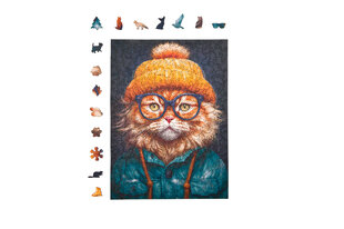 Puzle Milliwood Cold is Cool Giovanny Ginger Cat, 316 d. cena un informācija | Puzles, 3D puzles | 220.lv