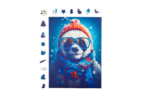 Puzle Milliwood Cold is Cool Cezary Crazy Panda, 316 d. cena un informācija | Puzles, 3D puzles | 220.lv