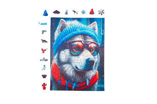 Puzle Milliwood Cold is Cool Alec Alaskan Malamute, 316 d. cena un informācija | Puzles, 3D puzles | 220.lv