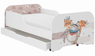Gulta ar matraci, iGLOBAL, 140x70 cm cena un informācija | Bērnu gultas | 220.lv