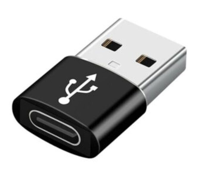 Amberin, USB A - USB C цена и информация | Adapteri un USB centrmezgli | 220.lv