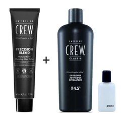 American Crew Precision Blend, Осветитель для мужчин, 7-8 Светлый, 1 штука. цена и информация | Краска для волос | 220.lv