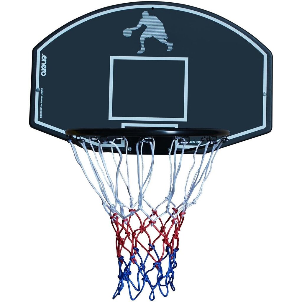Basketbola dēlis 71x45 ar stīpu, Enero цена и информация | Basketbola grozi | 220.lv