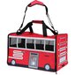 Transportēšanas soma Koopman Autobuss, 52x30x32,5 cm, sarkana цена и информация | Transportēšanas būri, somas | 220.lv