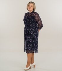 Hansmark женское платье Pennit-L 68197*01, черный/розовый 4741653100575 цена и информация | Платья | 220.lv