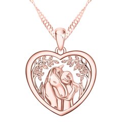 Ожерелье Женщина с лошадью SIN40 694 цена и информация | Украшения на шею | 220.lv