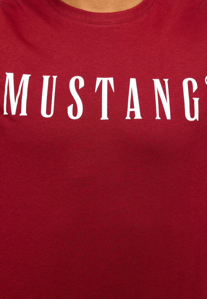 Mustang vīriešu T-krekls, tumši sarkans cena un informācija | Vīriešu T-krekli | 220.lv