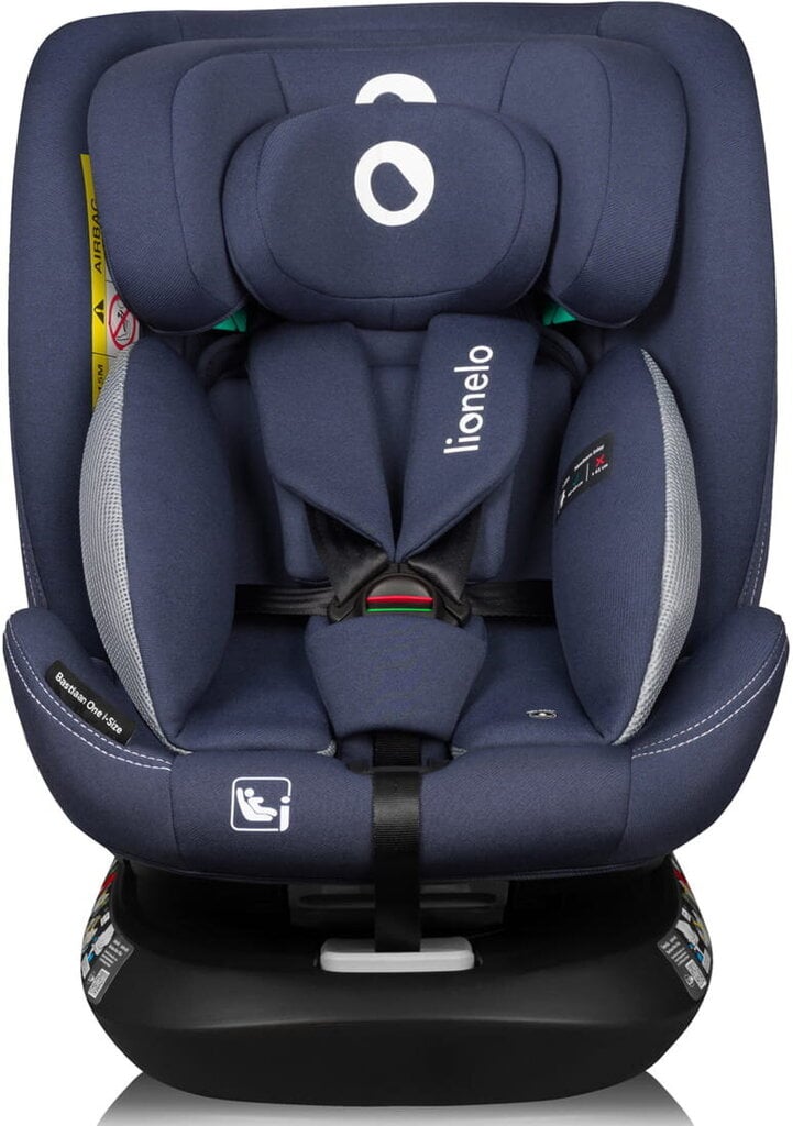 Autokrēsliņš Lionelo Bastiaan One I-Size 40-150 cm, navy blue cena un informācija | Autokrēsliņi | 220.lv