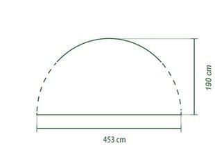 Боковая стенка с окном и дверью Coleman Event Shelter Pro XL, 453x190 см, серый цвет цена и информация | Беседки, навесы, тенты | 220.lv