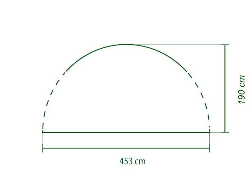 Sānu siena ar logu un durvīm Coleman Event Shelter Pro XL, 453x190 cm, pelēka cena un informācija | Dārza nojumes un lapenes | 220.lv