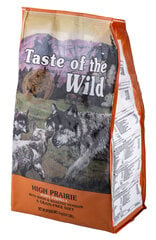 Taste of the Wild High Prairie Puppy с жареной олениной и зубром, 2 кг цена и информация |  Сухой корм для собак | 220.lv