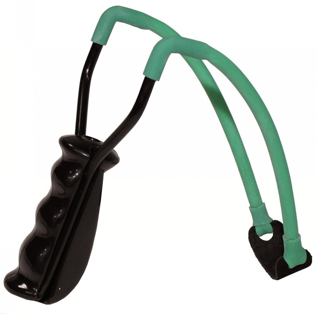 Slingshot Sling MFH Steel melns/zaļš cena un informācija | Citas tūrisma preces | 220.lv