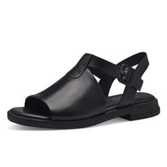 Marco Tozzi sandales sievietēm 28164001, melnas cena un informācija | Sieviešu sandales | 220.lv