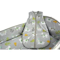 Спальный мешок Ankras Llama, grey/серый, 68-74 см цена и информация | Детские подушки, конверты, спальники | 220.lv