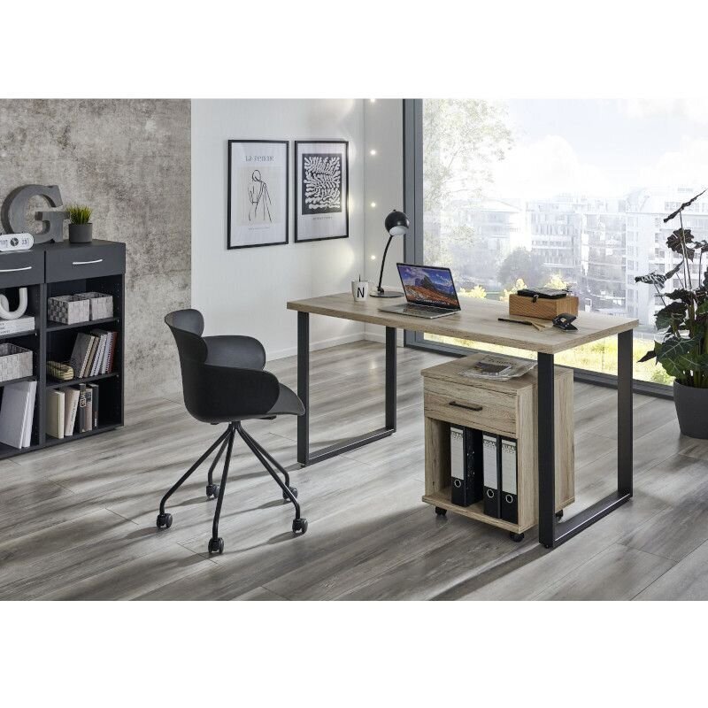 Kaste ar atvilktni Aatrium Home Desk, 46x40x58 cm, brūna cena un informācija | Datorgaldi, rakstāmgaldi, biroja galdi | 220.lv