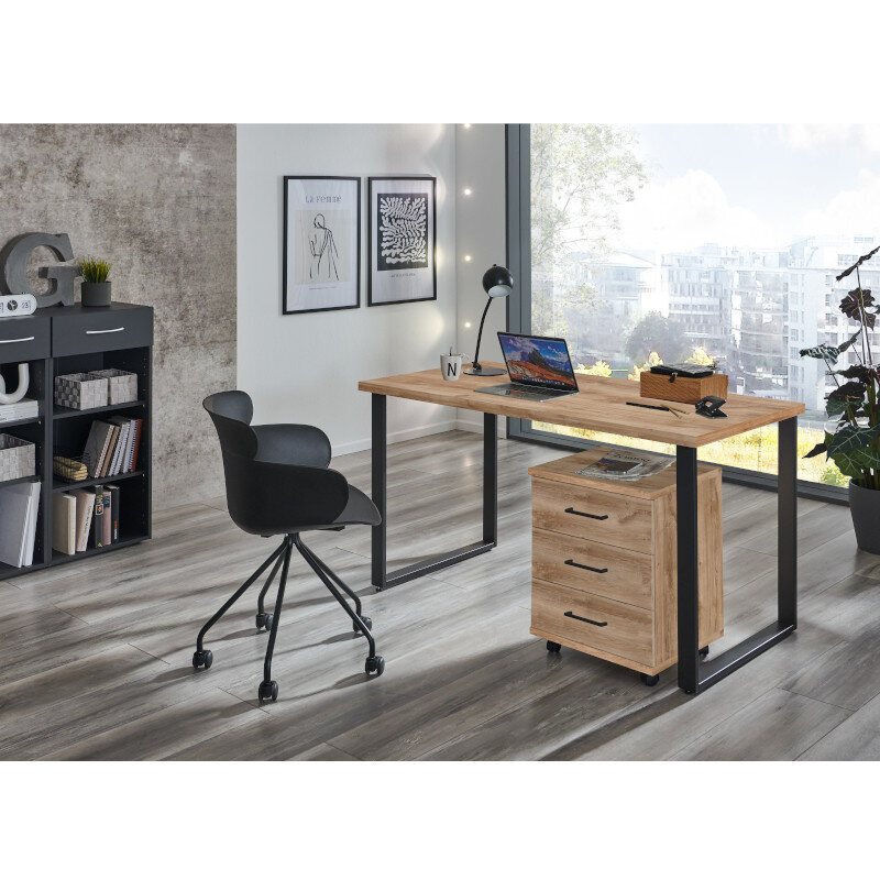 Kaste ar atvilktni Aatrium Home Desk, 46x40x58 cm, brūna цена и информация | Datorgaldi, rakstāmgaldi, biroja galdi | 220.lv