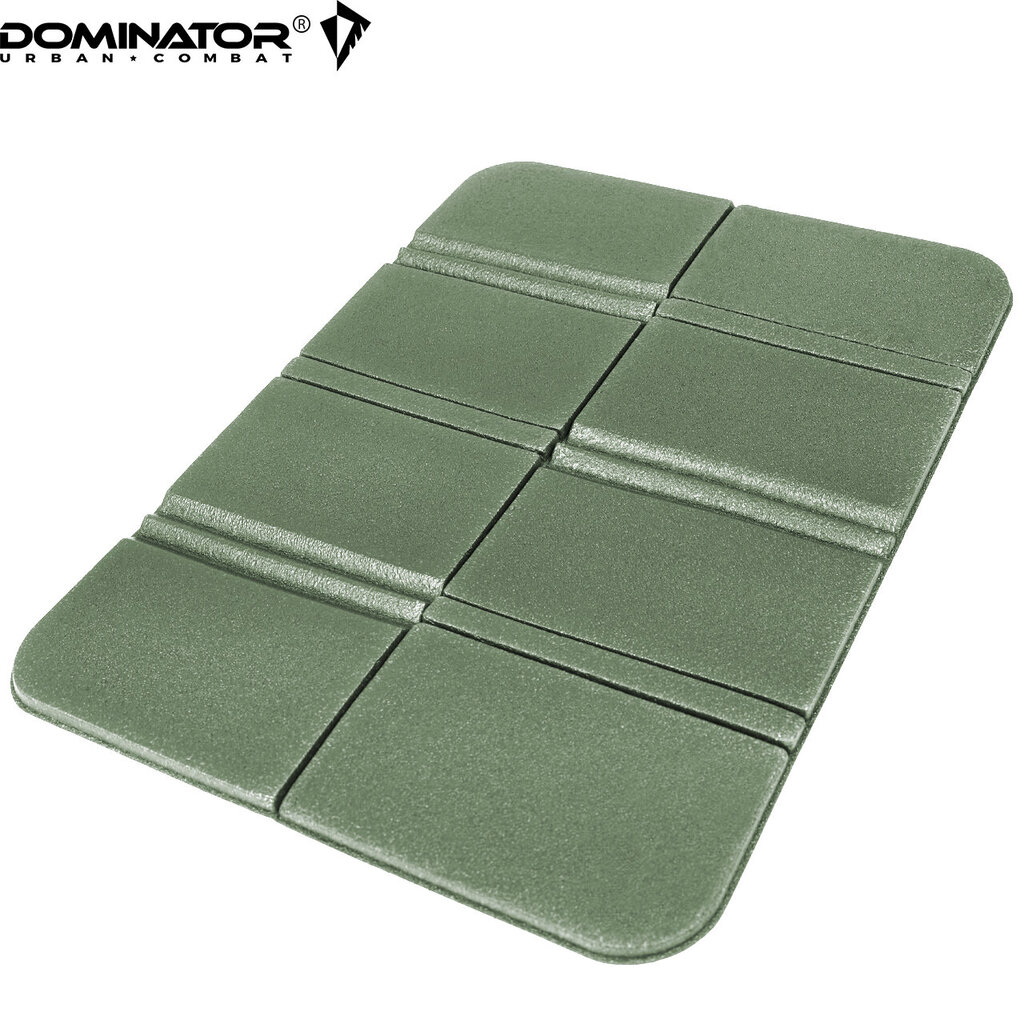 Tūrisma paklājs Dominator Urban Combat, 38x28x0,6 cm, zaļš cena un informācija | Tūrisma matrači un paklājiņi | 220.lv