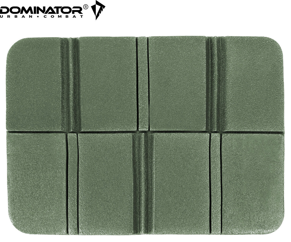 Tūrisma paklājs Dominator Urban Combat, 38x28x0,6 cm, zaļš cena un informācija | Tūrisma matrači un paklājiņi | 220.lv