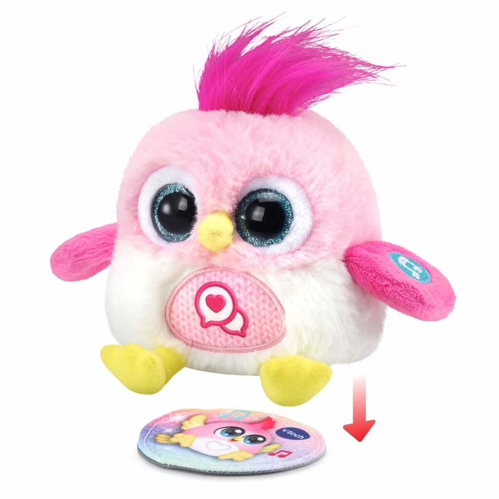 Plīša rotaļlieta ar skaņām Vtech Lolibirds Lolito, rozā​​​​​​ цена и информация | Mīkstās (plīša) rotaļlietas | 220.lv