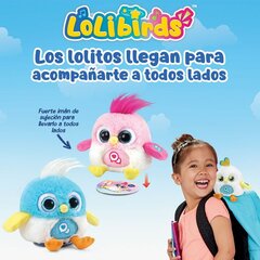 Vtech Lolibirds Lolito plīša rotaļlieta, kas rada skaņas, zilā krāsā цена и информация | Мягкие игрушки | 220.lv