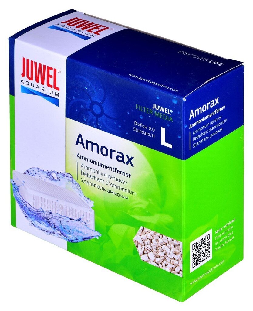 Filtra ieliktnis Juwel Amorax L, balts цена и информация | Akvāriji un aprīkojums | 220.lv