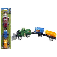Traktors ar piekabi BigBuy Fun, dažādas krāsas цена и информация | Конструктор автомобилей игрушки для мальчиков | 220.lv