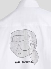 Karl Lagerfeld tunika sievietēm Ikonik Rhinestone 563759976, balta cena un informācija | Tunikas | 220.lv