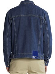 Джинсовая куртка KARL LAGERFELD JEANS Regular Denim Washed Mid Blue 240D1404 563760232 цена и информация | Мужские куртки | 220.lv