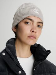 Шапка CALVIN KLEIN Archive Logo Beanie Porpoise K60K611255PEE 545010440 цена и информация | Женские шапки | 220.lv