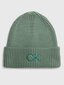 Cepure Calvin Klein Re-Lock Beanie W/emb Sea Spray 545010426 cena un informācija | Sieviešu cepures | 220.lv