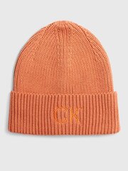 Шапка CALVIN KLEIN Re-Lock Beanie W/emb Autumn Leaf K60K608660GAP 545010425 цена и информация | Женские шапки | 220.lv