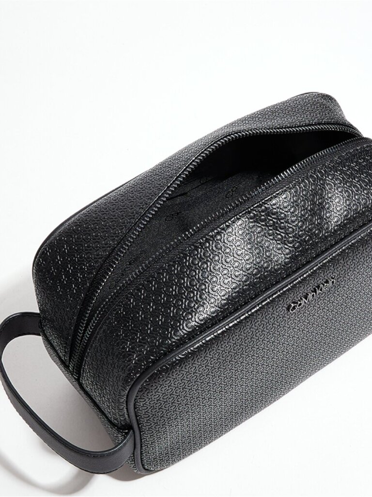 Soma vīriešiem Calvin Klein Minimalism Washbag Mono 545010587 cena un informācija | Vīriešu somas | 220.lv