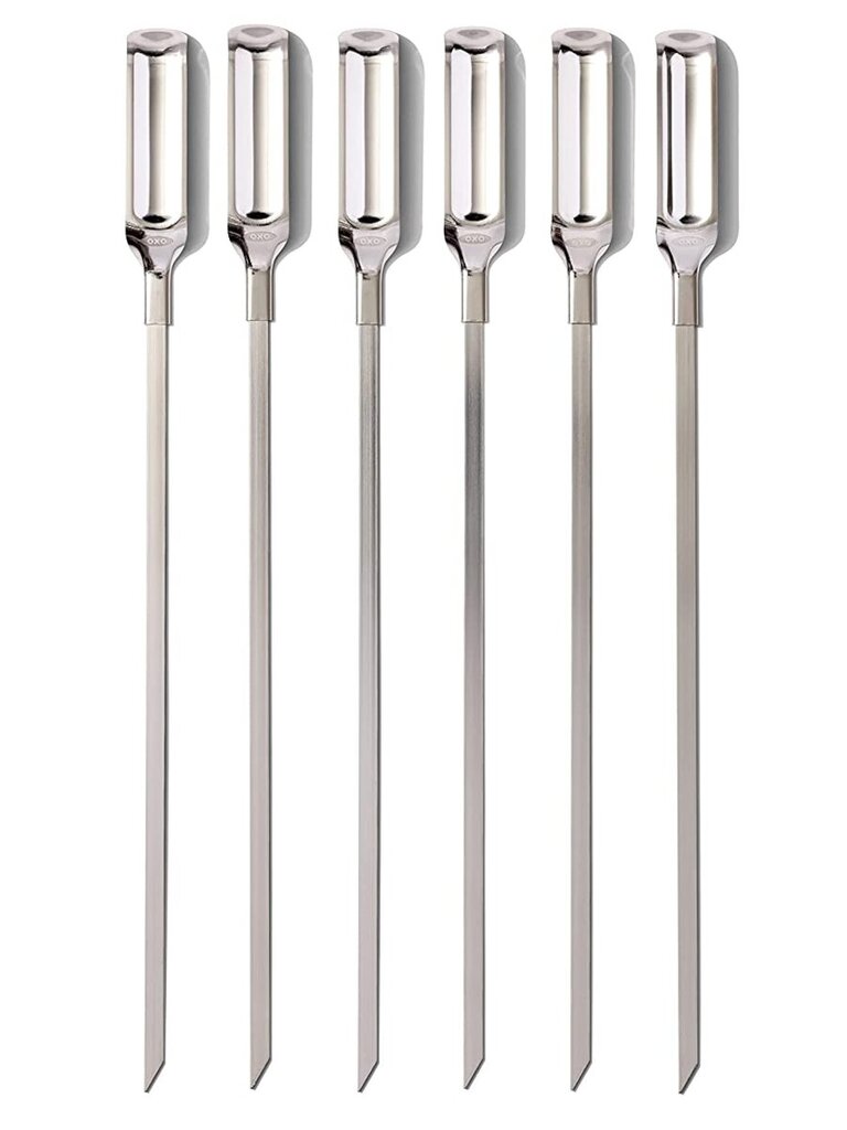 Grila iesmi Oxo Piece Grilling Skewer Set 11308000 cena un informācija | Grila, barbekjū piederumi un aksesuāri | 220.lv