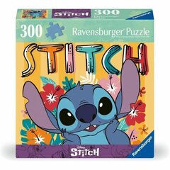 Puzle Ravensburger Stitch, 300 d​​​​​aļas cena un informācija | Puzles, 3D puzles | 220.lv