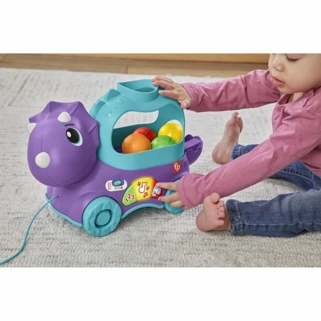 Fisher Price velkamais dinozaurs cena un informācija | Rotaļlietas zīdaiņiem | 220.lv