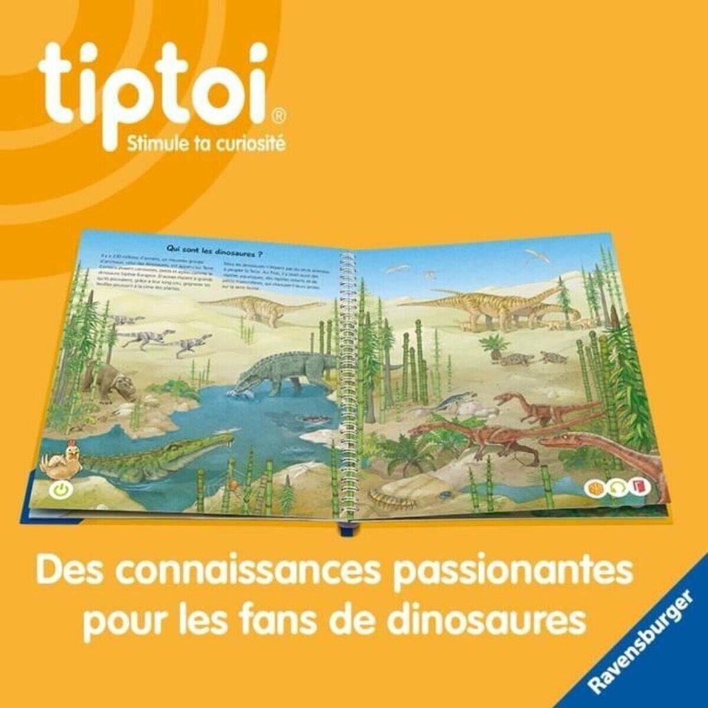 Izglītojoša spēle tiptoi® Starter Dino Ravensburger, 4005556001750, FR cena un informācija | Attīstošās rotaļlietas | 220.lv