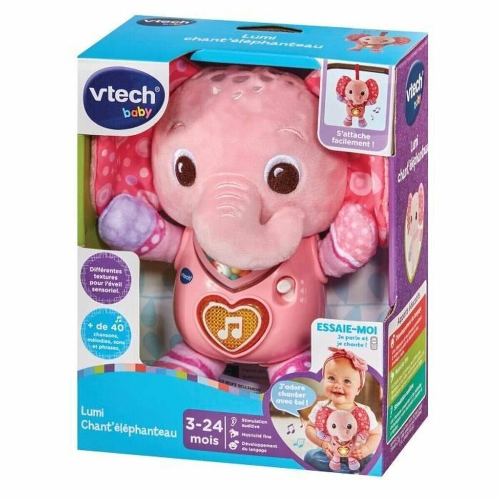 Izglītojoša bērnu rotaļlieta Vtech Baby Lumi Chan Elephant цена и информация | Attīstošās rotaļlietas | 220.lv
