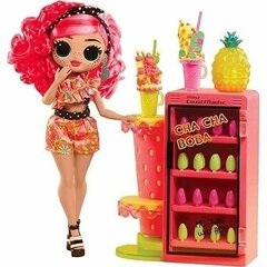 Lelle ar aksesuāriem L.O.L. Surprise! OMG Sweet Nails Pinky Pops augļu veikals цена и информация | Игрушки для девочек | 220.lv